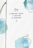 Pkt #1700-037-Inspirational Baptism Congratulations