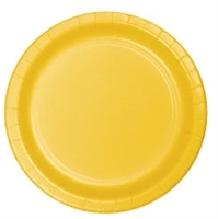 3269SP-School Bus Yellow 6.875" Dessert Plates