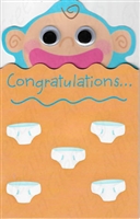 Pkt #440-Baby Boy  Congratulations