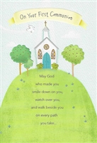 American Greetings Communion Card
