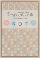 Pkt #9-434-Baby Boy Congratulations