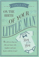 Pkt #9-438-Baby Boy Congrats