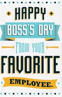 16 Pack-Boss's Day Cards