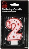 C229-Numerical Birthday Candle -2