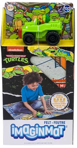 86691 86691-Teenage Mutant Ninja Turtle ImaginMat Play Set